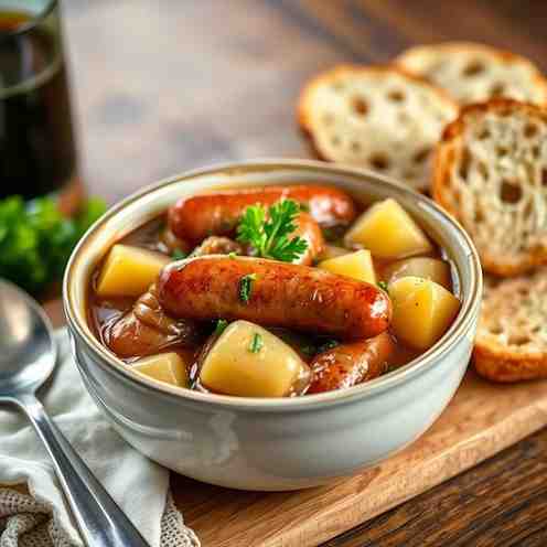 The BEST Irish Pork Sausage Coddle - Cozy, Authentic & Easy